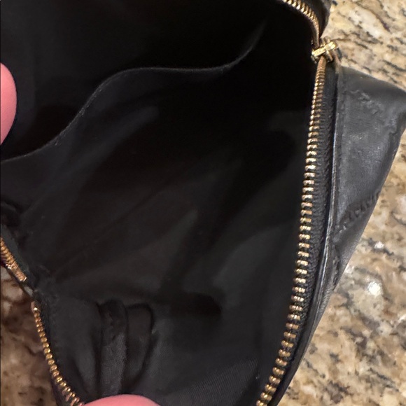 Tory Burch GEORGIA SMALL MAKEUP BAG black - Picture 2 of 8